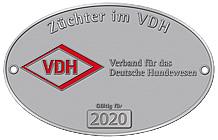 Mitglied und registrierte Zuchtsttte im VDH
